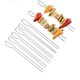 thumbnail image 3 of Brochetas De Doble Aguja En Forma De U Brochetas De Barbacoa De Acero Inoxidable Brochetas De Barbacoa Brocheta De Barbacoa Moyic OD013734-00, 3 of 6