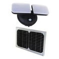 thumbnail image 1 of EE Systems Group EE828WDC-BP 10 watts Black Solar Powered Dual Head Motion Activated Outdoor Integrated LED Flood Light, 1 of 1