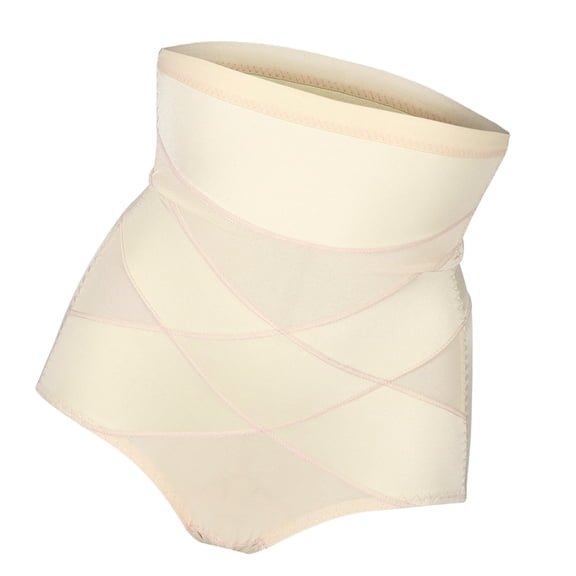 Vocoste High Waist Women Slimming Body Shaping Tummy Control Shapewear Control Panties Underwear M Beige 1 Pcs