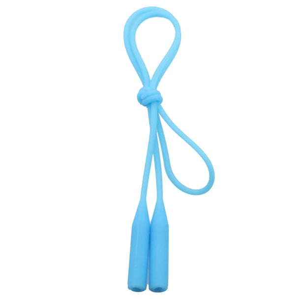 Minnieouse Cuerda antideslizante Retro para gafas, correa de silicona, soporte para cadena para gafas, accesorios para deportes al aire libre Lentes azul claro