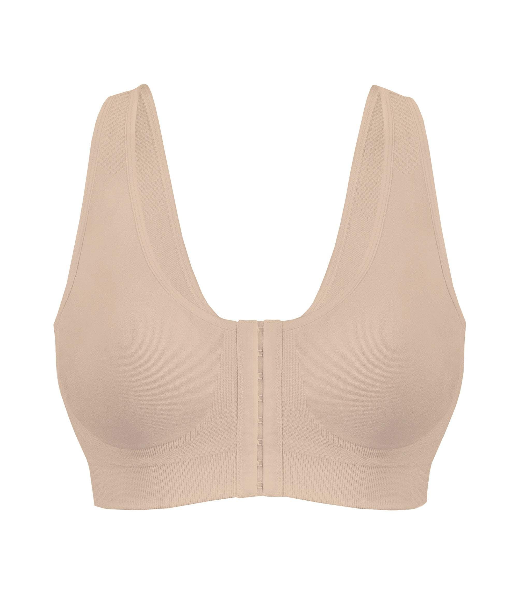 Exquisite Form 5101000 Fully® Seamless Wireless Full Coverage Bra with Front Closure