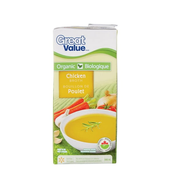 Great Value Organic Chicken Broth