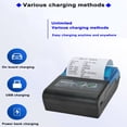 thumbnail image 5 of XIANJINO Bluetooth Receipt Printer Thermal Portable Wireless POS Printer for Small Business 58mm Mini Mobile Ticket Printer for Android & Windows, 5 of 8