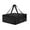 Black, variant on Insulated Pizza Bag Large 1575 Inch Square Thermal Non Woven Transport For Outdoor Picnic And Food Takeout Safe Temperature Retention