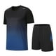 thumbnail image 4 of Camisas de Ajuste Suelto para Hombre, Gradiente Transpirable de Malla Casual, Pantalones Cortos de Manga Corta Delgada, 4 of 8