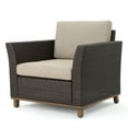 thumbnail image 5 of Noble House Glenwood Outdoor Mix Brown Club Chairs (Set of 2), 5 of 13