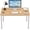 Teak White, variant on SogesPower 63"L Computer Desk Large Office Desk, Writing Table for Home, Rustic Brown