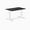 Black / White, variant on Desky Zero Laminate Office Desk - Classic Oak / Large 70.9 X 29.5 Inches / Space Gray