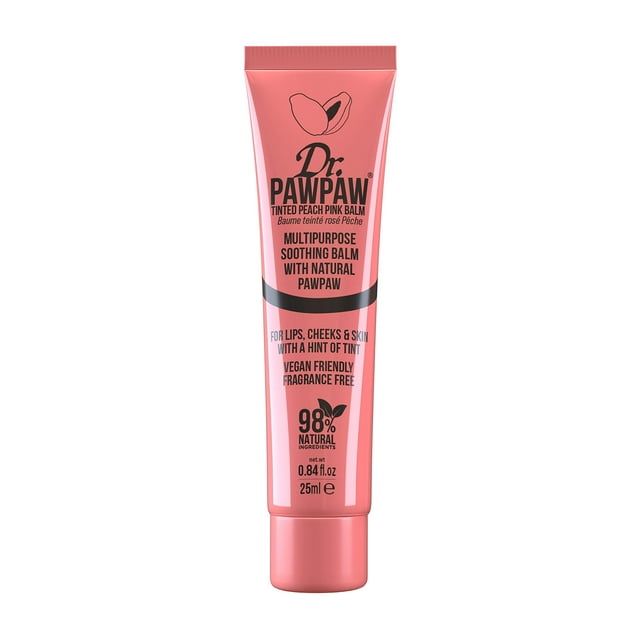 Bálsamo labial Dr. PAWPAW Original Peach Pink 25 ml