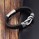 thumbnail image 2 of Sonducket Vintage para hombre, brazalete de cadenas de Metal de acero, decoración de moda, joyería para novio para citas, joyería para fiesta Ropa, zapatos y accesorios Miscelánea, 2 of 6