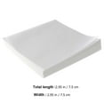 thumbnail image 2 of MasteelfCA 500 Sheets Sample Weighing Paper Nitrogen Free Non-Absorbing Paper Sheets, 2 of 8