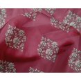 thumbnail image 5 of oneOone Silk Tabby Magenta Fabric Block Sewing Craft Projects Fabric Prints By Yard 42 Inch Wide, 5 of 5