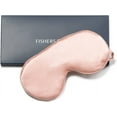 thumbnail image 5 of Fishers Finery 25 Momme Mulberry Silk Sleep Mask | Blindfold | Anti-Wrinkles (Wine), 5 of 5