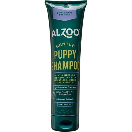 UPC: 3420900124571 | ALZOO Gentle Puppy Shampoo for Dogs 8 oz.