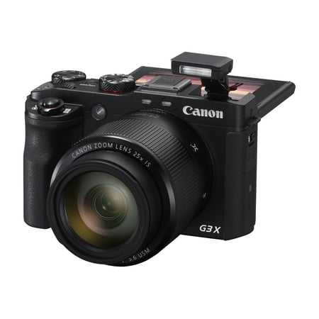 Canon Powershot G3 X 20.2MP 25 Optical Zoom 1080p HD WiFi Digital Compact Camera