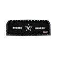 thumbnail image 4 of Fits 2015-2020 Ford F-150 RBP Grille Insert RBP-967579 RX-3 Series Midnight Edition; Overlay; Double Woven Mesh; Black Stainless Steel; With RBP Logo/Studded Edging, 4 of 4