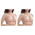 thumbnail image 3 of Sonducket Sujetador de copa profunda con aros para mujer, ropa interior deportiva con cierre en la espalda, sujetador de cobertura completa, ropa Type32 NO32, 3 of 6
