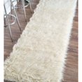 thumbnail image 5 of nuLOOM Hand Woven Genuine Greek Flokati Shag Area Rug, 3' x 5', Natural, 5 of 5
