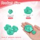 thumbnail image 2 of 20pcs 2Tamaños Rosas de Cinta de Satén 2.5cm/5cm Flores de Rosa Artificial de Tela para Manualidades DIY (Verde), 2 of 5