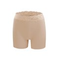 thumbnail image 2 of WAGUTH High Waist Lace Shapewear Shorts for Women Seamless Anti-Chafing Thigh Slimming Shaper for Date Night & Casual Loungewear,Beige,XXL, 2 of 5