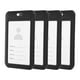 thumbnail image 5 of 4 portatarjetas de identificación con ventana transparente, estuche vertical para tarjetas, estuche rígido de plástico para tarjetas de identificación, estuche para portatarjetas, 5 of 8