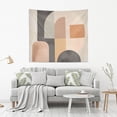thumbnail image 2 of Yayeee Tapestry Wall Hanging for Bedroom 80" x 60" Living Room Home Wall Art Decor, Abstract Shapes, 2 of 7