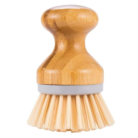 

Bubble Up Ergonomic Bamboo Handle Dish Brush Green