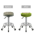thumbnail image 6 of Lsque Fresh Sushi Round Bar chair cushion covers Velvet Fabric Premium Comfort Protects from Scratches and Stains for 14-17 Inch Chair- 12 inch, 6 of 7