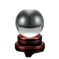 thumbnail image 4 of Bola de luz de cristal transparente para decoración de escritorio de oficina, joyería, cuentas de vidrio perforadas, bolas sólidas, artesanías, 4 of 6