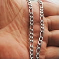 thumbnail image 2 of 2.8/3.6/4.5/5/6/7mm Wholesale Stainless Steel Figaro Curb Chain Necklace 16-36'', 2 of 4