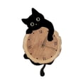 thumbnail image 1 of Reloj de Pared de Gato con Cola Oscilante, Bonito Y Creativo Reloj de Pared Analógico Silencioso para Habitación Infantil, Comedor, Regalo de Inaugura Estilo A, 1 of 7