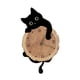 thumbnail image 1 of Reloj de pared de gato con cola oscilante, bonito reloj de pared analógico decorativo para comedor Estilo A, 1 of 7