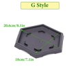 thumbnail image 1 of Imitation Purple Sand Plant Pot Succulent Flower Retro Pot Balcony Square/rectangular/hexagon Pot Tray Bonsai Bowl Garden Decor, 1 of 1
