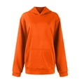BDPORKAS Womens Casual Long Sleeve Hoodies Loose Sweatshirts Solid