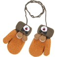 thumbnail image 2 of Mitones de lana forma de osito para bebé y niños pequeños, 2 of 3