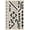 Gray, Pattern 1, variant on ODIKA 4'x6' Cream Gray Geometric Abstract Design Washable Area Rug Modern Inspired Pattern Motif for Bedroom, Reading Nook, Pet Friendly & Non-Shedding
