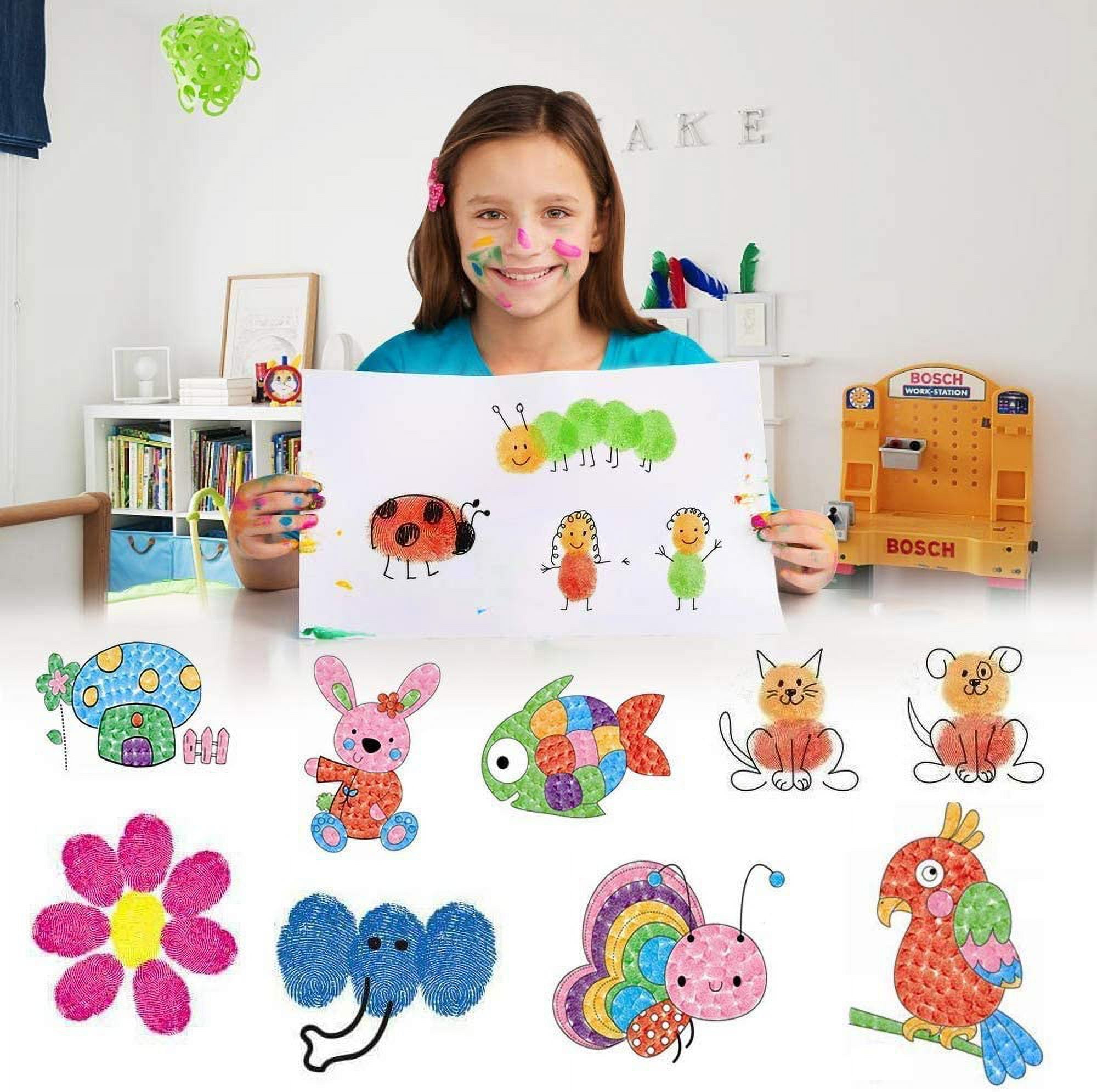 Glenmal 12 Pcs Ink Pads for Kids Scented Stamp Pad Washable Non Toxic Ink  Pads Fade Resistant Craft Ink Pad with 12 Fruit Stickers for Rubber Stamps
