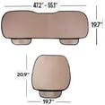 thumbnail image 2 of Breathable & Anti-Slip Cotton Car Seat Covers, Ice Silk Non-Slip Car Seat Pad for Summer, Ice Silk Cooling Car Seat Covers, Summer Seat Covers for Cars, 2 of 5