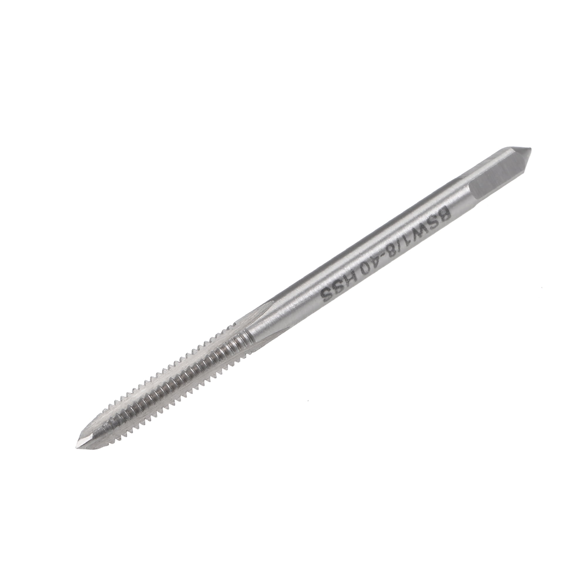 Metric Hand Tap Set – 2-Piece M14x1.5 Straight Flute Taps, High Speed Steel, Through-Hole Design, With Storage Box – For Steel, Aluminum, Copper, And Wood