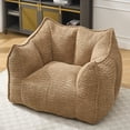 thumbnail image 2 of Newest Modern Chenille Bean Bag with Soft Cushioning - 2-Seater for Reading/TV Watching in Living Room/Study, 2 of 10