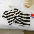 thumbnail image 2 of kpoplk Baby Boy Summer Outfit Bunny Truck Embroidery Tops and Plaid Shorts Set Toddler Boy Spring Summer Clothes(Black,3-4 Y), 2 of 9