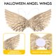thumbnail image 3 of 1 juego de 2 alas de ángel para Halloween, accesorios de disfraz y cosplay para niños., 3 of 7