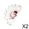 thumbnail image 1 of 2xRegla Para Frutas Regla De Medición De Frutas Flexible De 9 Agujeros Para Cereza, Arándano Y Cereza, 1 of 8