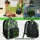 thumbnail image 2 of Mochila Minecraft Creeper para Niños Negra, 2 of 6