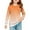 #01Orange, variant on Drmagiyhm Girls Long Sleeve Tops Size 10-12 Casual Crewneck Solid Color Shirt Stylish Basic Fall T Shirt Kids Comfy Tees Beige 12-14 Years
