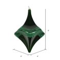 thumbnail image 2 of Vickerman MT194004D 8 in. Green Candy Glitter Drop Ornament, 2 of 3