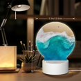 thumbnail image 6 of Balery Beach Pattern Acrylic Night Light Gift with 3 Color ModesTouch-Sensitive LED Lamp Perfect Gift for Mother's Day, Birthday, or Christmas, 6 of 9