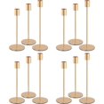 thumbnail image 1 of Set of 12 Candlestick Holders, Gold Candle Holder Taper Candle Holders Tall Candle Holder for Table Centerpiece Decorative Candle Stick Holders for We, 1 of 4
