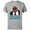 Athletic Heather, variant on Lilo & Stitch Cobra Bubbles Call When Things Go Wrong - Short Sleeve Cotton T-Shirt for Adults - Customized-Navy