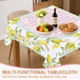 thumbnail image 6 of Tablecloth Table Cloth, Cottagecore Lemon Mahjong Tablecloth 55" x 55" Table Covers, Stain Resistance Polyester Table Cover for Kitchen Dining Holida, 6 of 6